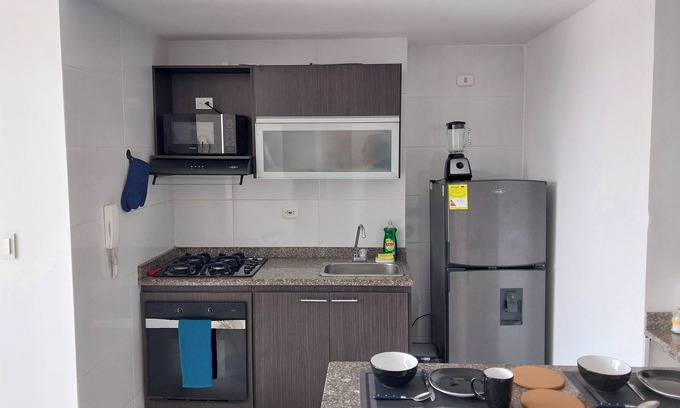 Riomar Apartment | Cómodo Sunset Apartestudio en Villa Santos, Barranquilla