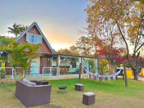 Itu Ski Chalet | Cabaña Show Piscina Lagoa - Camping Carrion