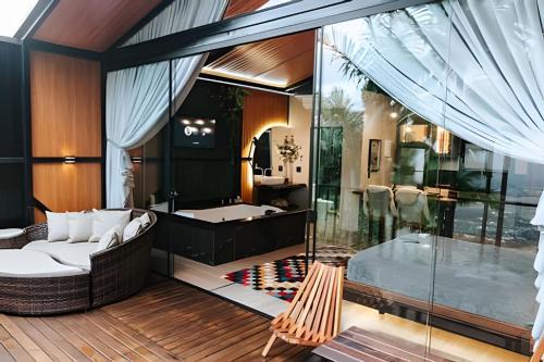 Morro dos Ventura Apartment | Cabana Vista Ilha/Santo Amaro da Imperatriz