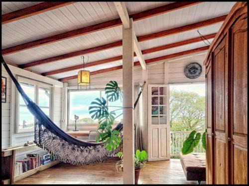 Armacao House | Cabana com vista mar, nascer do sol e lua cheia