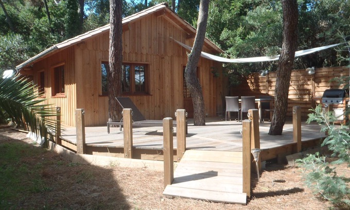 Cap-Ferret Cabin | Cabane Ferret Capienne, 5-minute walk from the lake or ocean