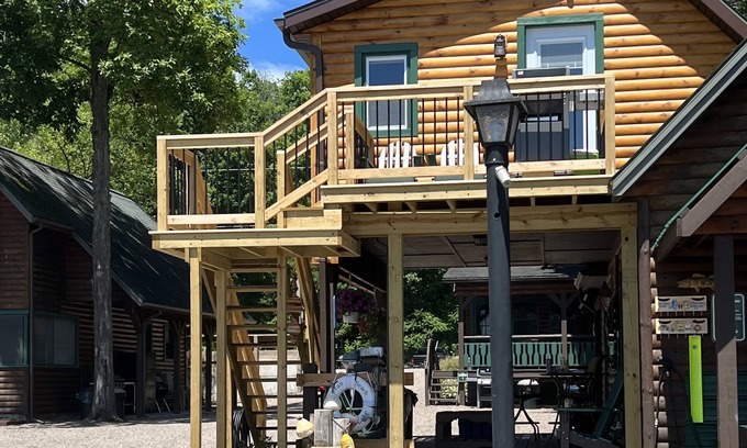 North Bay Cabin | Cabin 5 - Three Pines Lodging & Marina - Waterfront Nightly Rental