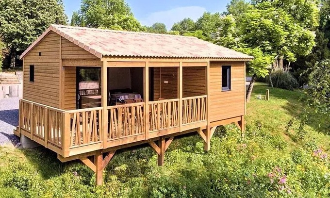 Navarrenx Ski Chalet | Camping Beau Rivage * - Chalet Premium 34m2 - 2 bedrooms - 6 people