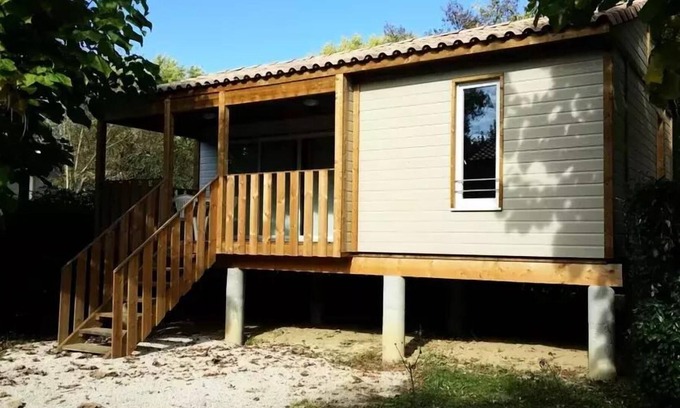 Plaisance House | Camping de l'Arros *** - Chalet 5 Persons 3 Rooms Plein'Air