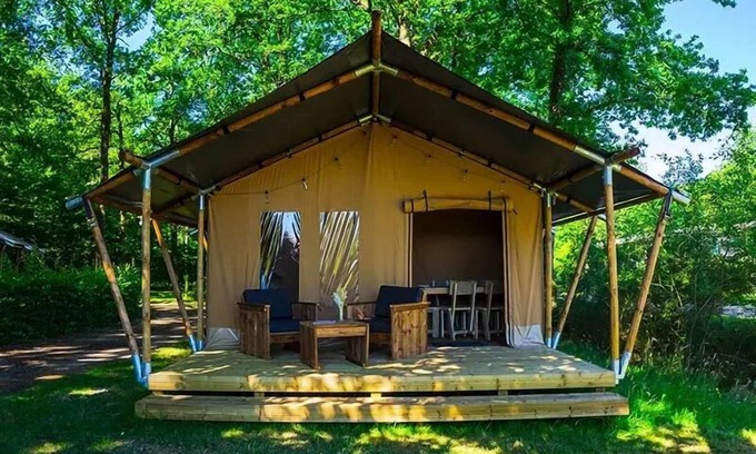 Sille-le-Guillaume House | Camping de la Forêt* - Slow Lodge 3 rooms 5 people without toilets