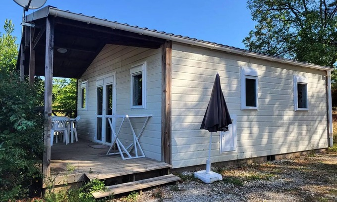 Salles Ski Chalet | Camping des Bastides * - New Chalet 4 persons