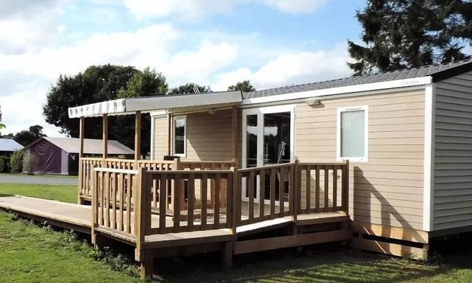 Cahagnolles House | Camping L'Escapade * - Mobil home Java 30m2 (2 bedrooms) + terrace PMR 4 people