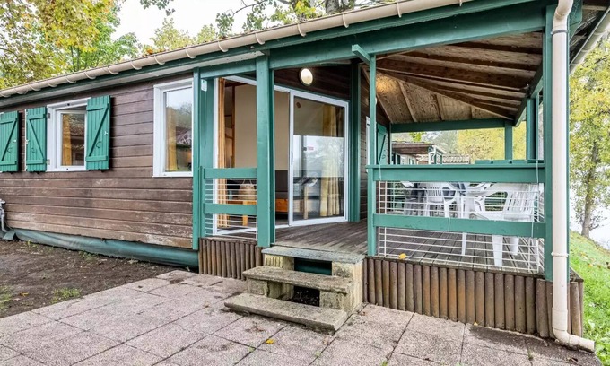 Badefols-sur-Dordogne Ski Chalet | Camping Les Bö-Bains * - Chalet STAR Sunday/Sunday 3 bedrooms (45 m²) - n°22 to 27 8 people