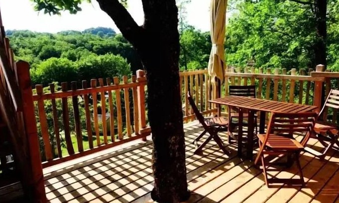 Beaumont-du-Perigord Cabin | Camping maeva Respire Le Moulin de Surier * - Treehouse Beaumont 3 Rooms 4 People
