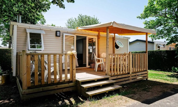 Biesheim House | Campsite L'Ile du Rhin* - Mobile home Comfort 3 rooms 4 adults + 2 children