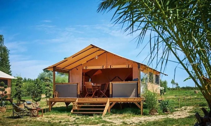 Illiers-Combray House | Campsite Le Bois Fleuri * - Bungalow Victoria 3 rooms 5 people Without sanitary facilities