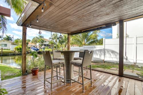 Fort Lauderdale House | Canal Side Retreat with Dock, By Hollywood Boardwalk