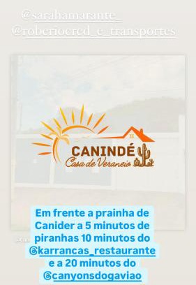 Caninde de Sao Francisco House | Canindecasadeveraneio