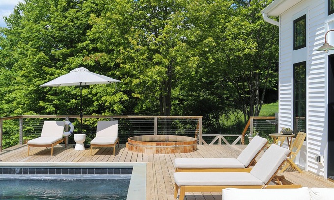 Denver House | Canopy Hill House - Modern w/Pool + Hot Tub + Mt Views