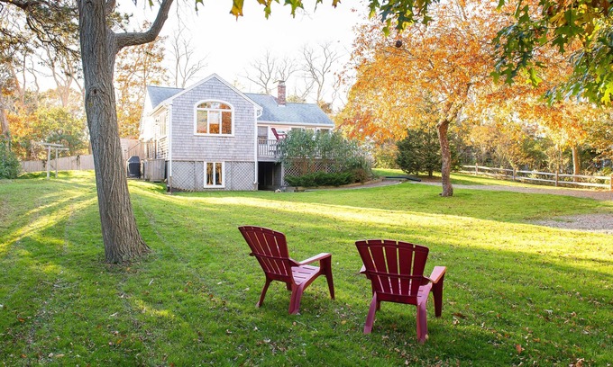 Campground Landing Cottage | Cape Cottage with a Peek of the Bay - Just Steps To Beach