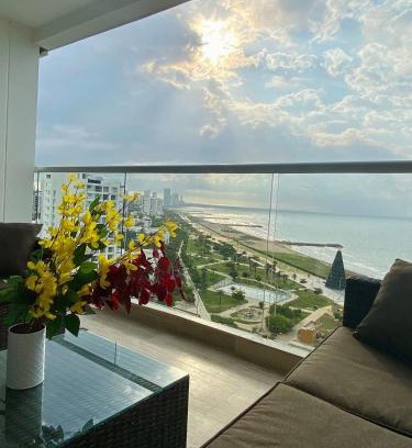 Urbanizacion Eliana Apartment | Cartagena Beach Resort 1408