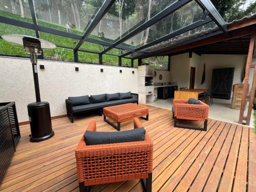 Teresopolis House | Casa 09 Floresta Boa Vista - Piscina Privativa, Jardim e Lazer Completo