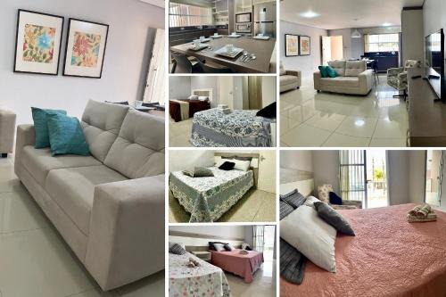 Itacolomi House | Casa 2 Suítes+1 - VISTA MAR e 15km do Beto Carrero - 50 metros da PRAIA - Area de LAZER com Churrasqueira - Wi-Fi e Cozinha Completa