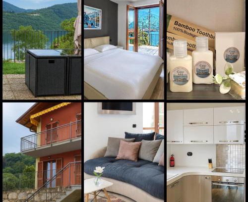 Brolo Apartment | Casa A&E - Panoramic Lake Orta Views