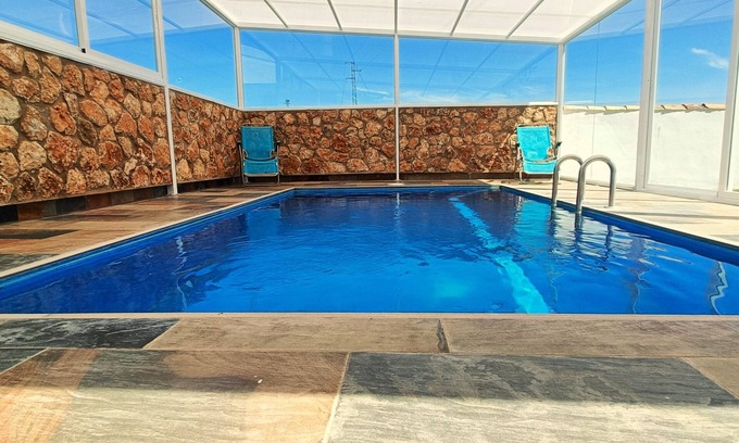 Pozo Alcon Ski Chalet | Casa Almendros Piscina Privada en sierra de Cazorla