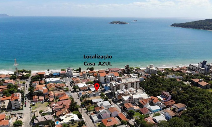Ingleses Sul House | Casa AZUL - A 70 Metros da Areia da Praia dos Ingleses - 6 Pessoas