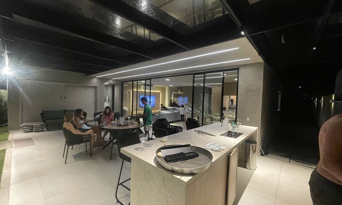 Frade House | Casa 5 Suítes, Piscina Aquecida, Hidro, Sauna, Vista Golfe, Próximo Hotel Fasano