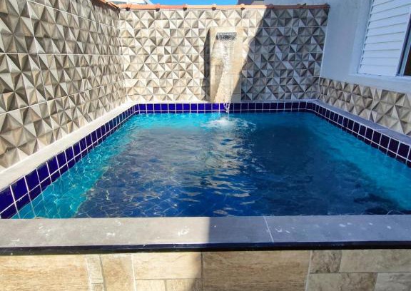 Cibratel II House | Casa com piscina em itanhaem