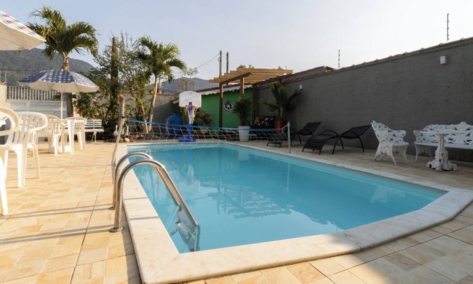 Jardim Veneza House | Casa com piscina próx a Praia em Peruíbe/SP