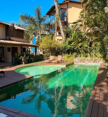 Bexiga House | Casa Condomínio Vista Mar Churrasqueira Varanda