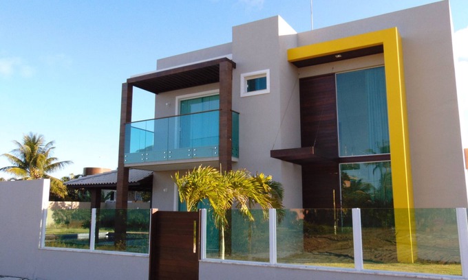 Barra do Jacuipe House | Casa das Palmeiras - 4 suites pool 250m from the beach Condo