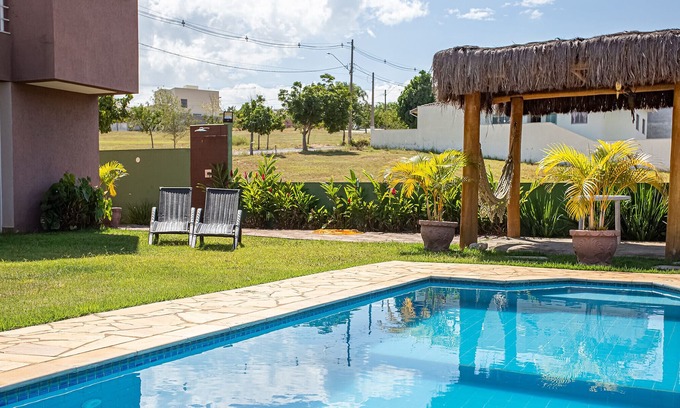 Sao Pedro Cottage | Casa de campo com Wi-Fi no Parque Aquático Thermas