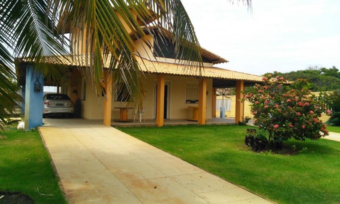 Itaporanga d'Ajuda House | Casa de praia condomínio fechado, frente para o mar