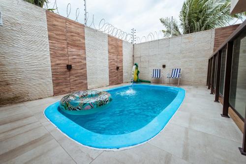 Praia de Jacuma House | Casa em Jacuma, com piscina, 5 suites e fliperama
