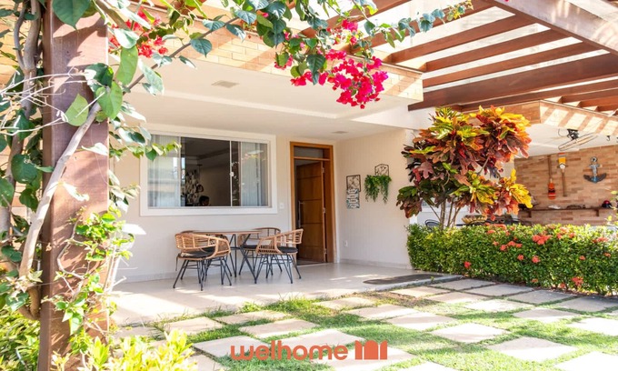 Manguinhos House | Casa em Manguinhos a 2 min da praia com lazer completo