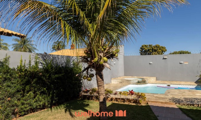 Penapolis House | Casa em Penápolis com piscina e lazer completo