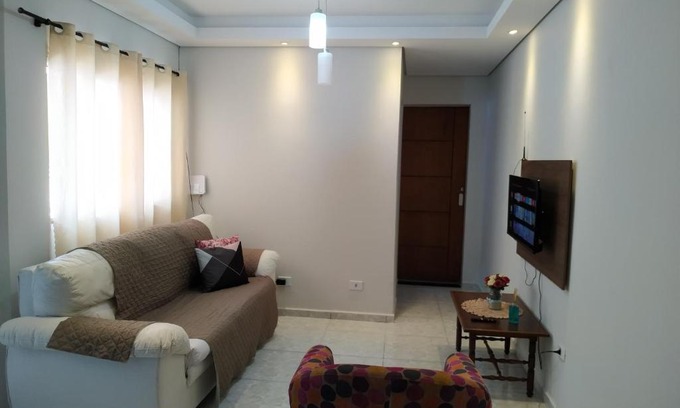 Pariquera-Acu House | Casa Inteira - 2 Quartos com Ar - Pariquera-Açu - Vila Sossego com Garagem