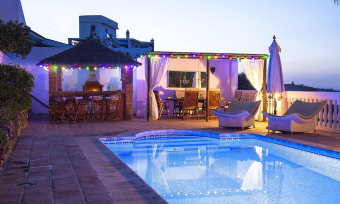 Torrox Villa | Casa Lillotte: Scenic Hillside Villa with Private Pool and Nearby Beaches