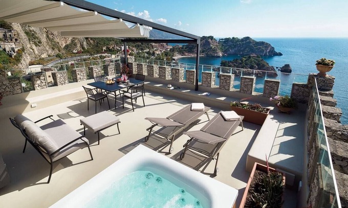Taormina Apartment | Casa Marlena - Tower overlooking the sea