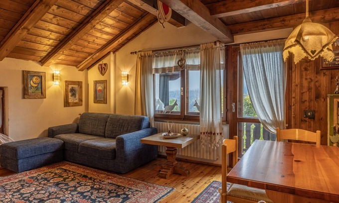 San Vito di Cadore Apartment | Casa Mary, panoramic attic in S. Vito di Cadore
