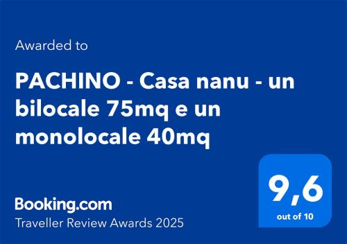 Pachino House | CASA NANU - locazione turistica Pachino - Marzamemi -