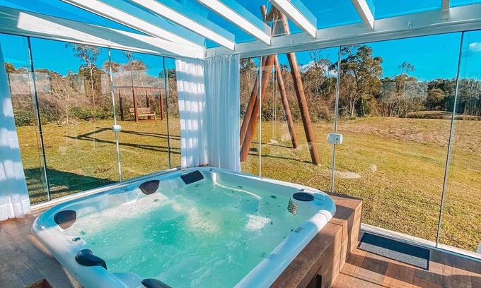 Rancho Queimado Cabin | Casa Paraíso do Sol - Rancho Queimado