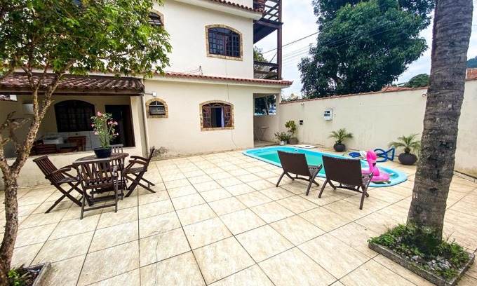 Verolme House | Casa para temporada com piscina em Angra dos Reis