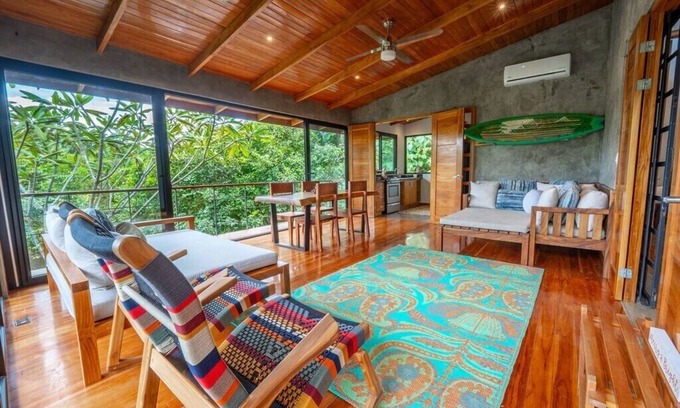 Nosara House | Casa Plumeria Modern 2BR w/Ocean View from pool