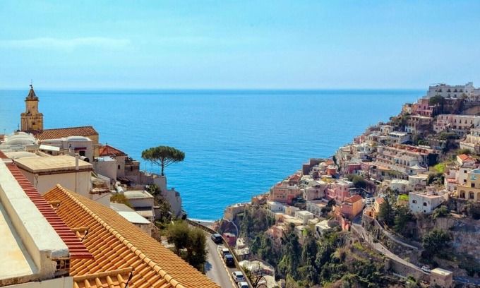 Montepertuso Apartment | Casa Positano with terrace and sea views