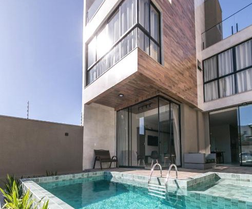 Nova Esperanca House | Casa Requinte, 4 suítes, piscina I