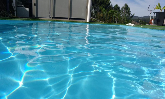 Santiago de Compostela Apartment | Casa Rocha Velha con terraza y piscina particular