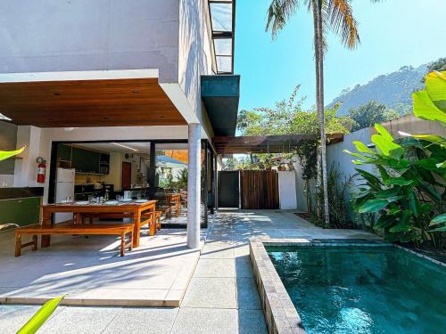 Juquehy Apartment | Casa Rubi C/jacuzzi E Quiosque privativo na praia