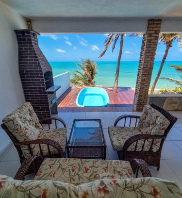Canoa Quebrada House | Casa Vista ao Mar - Paisagem Deslumbrante e Localização Perfeita