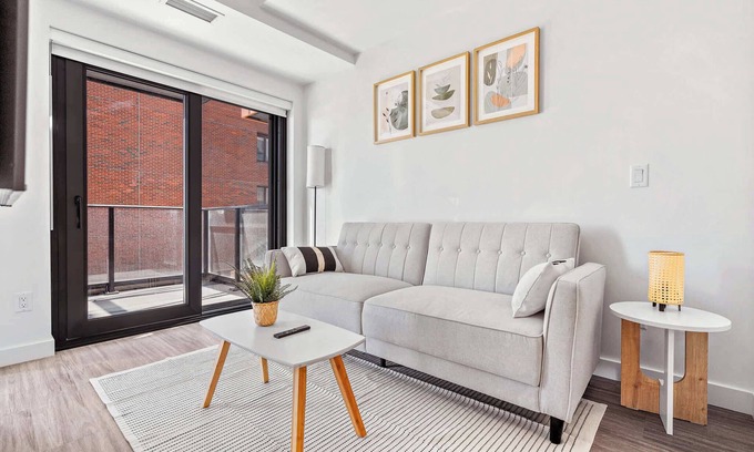 Eau Claire Apartment | Central Calgary Riverside Haven
