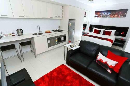 Brisbane Central Business District Apartment | Central CBD Studio, Balcony, Pool, Gym, Sauna